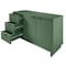Manhattan Comfort Granville 55.07 Sideboard in Sage Green SB-5003 - alternate 10